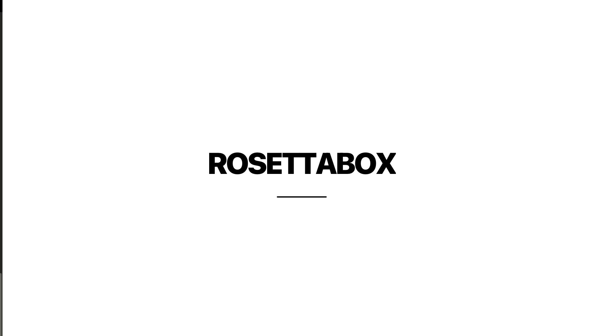 RosettaBox 功能介紹